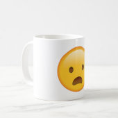 Mug Face de givre avec bouche ouverte - Emoji (Devant gauche)