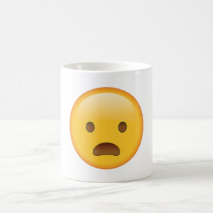 Mug Face de givre avec bouche ouverte - Emoji