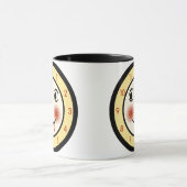Mug Face de l'horloge rétro (Centre)