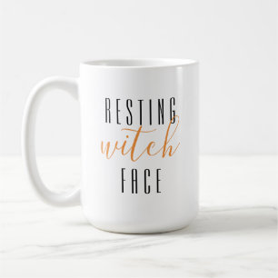 Mug Face de sorcière au repos