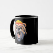 Mug Face d'ours grizzli (Devant gauche)