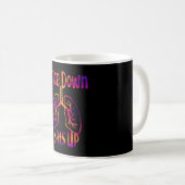 Mug Face Down Sats Up Respiratory Therapist Nurse Nurs (Devant droit)