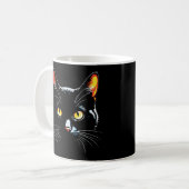 Mug Face du chat noir (Devant gauche)