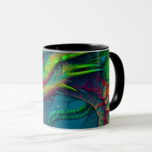 Mug Face du dragon (Devant droit)