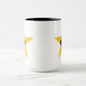 Mug Face étoile Avec votre visage sur elle cadeau pers (Centre)