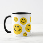Mug Face Jaune rétro (Gauche)