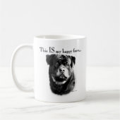 Mug Face joyeux de Rottweiler (Gauche)