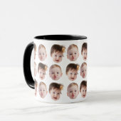 Mug Face Motif grand-père papa Anniversaire Fête des p (Devant gauche)