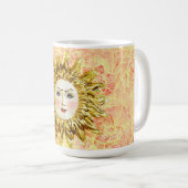 Mug Face solaire radieuse (Devant droit)