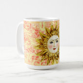 Mug Face solaire radieuse (Devant gauche)