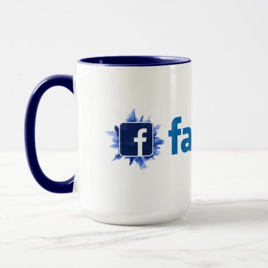 Mug Facebook de haute qualité (Gauche)