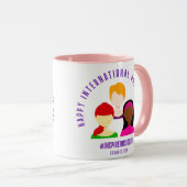 Mug Faces élégantes à la Journée internationale de la (Devant droit)