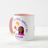 Mug Faces élégantes à la Journée internationale de la (Devant gauche)