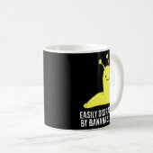 Mug Facile À Distraire Par La Chemise À Bande (Devant droit)