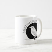 Mug "Facile à distraire par les oiseaux - Amoureux des (Devant droit)