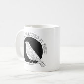 Mug "Facile à distraire par les oiseaux - Amoureux des (Devant gauche)