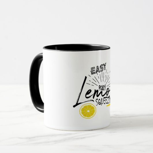 Mug Facile citron vert (Devant gauche)