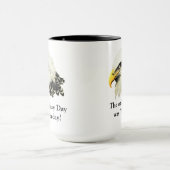 Mug Facile Jour ! Citation USA Military Bald Eagle (Centre)