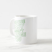 Mug Facile ne modifie pas vos citations de motivation (Devant gauche)