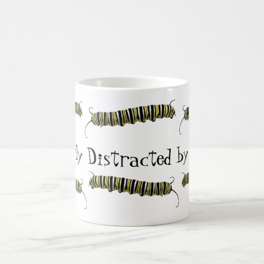 Mug - Facilement distrait par chat (piliers) (Centre)