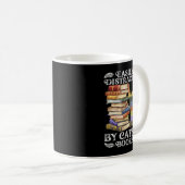 Mug Facilement Distrait Par Chats Et Livres Louveur De (Devant droit)