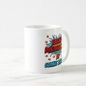 Mug Facilement distrait par Comic Books Comics Lover (Devant droit)