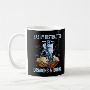 Mug Facilement Distrait Par Dragons Et Livres Enfants