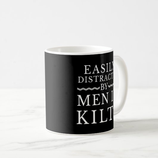 Mug Facilement Distrait Par En Kilts Scottish Irish Ce (Devant droit)