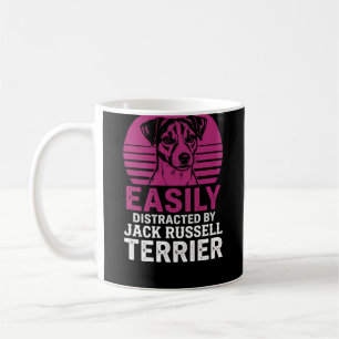 Mug Facilement Distrait Par Jack Russell Terrier
