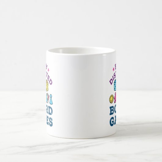 Mug Facilement distrait par jeu de société (Centre)
