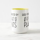 Mug Facilement distrait par la Coupe Plante de Thé de  (Centre)