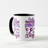 Mug Facilement distrait par la gymnastique et les chie (Devant gauche)