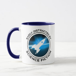 Mug Facilement Distrait Par La Science-Fiction