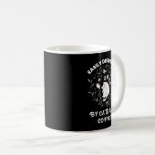 Mug facilement distrait par le café et les chats Funny (Devant droit)