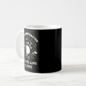 Mug facilement distrait par le café et les chats Funny (Devant gauche)