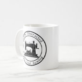 Mug Facilement Distrait Par Les Chats Et La Couture (Devant gauche)