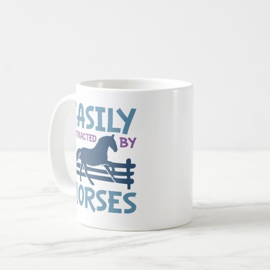 Mug Facilement Distrait Par Les Chevaux (Devant gauche)