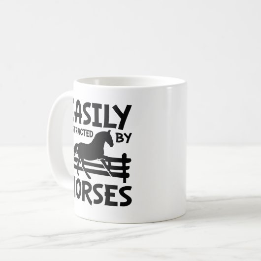 Mug Facilement Distrait Par Les Chevaux (Devant gauche)