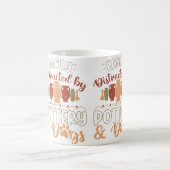 Mug Facilement Distrait Par Les Chiens En Poterie Four (Centre)