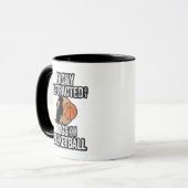Mug Facilement distrait par les chiens et le basket-ba (Devant gauche)