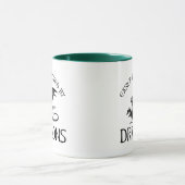 Mug Facilement Distrait Par Les Dragons (Centre)