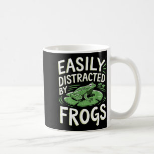 Mug Facilement Distrait Par Les Grenouilles Drôle De G