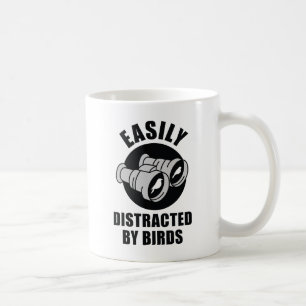 Mug Facilement Distrait Par Les Oiseaux