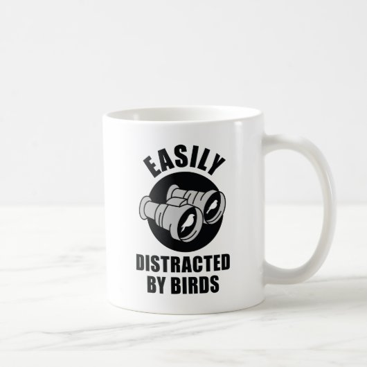 Mug Facilement Distrait Par Les Oiseaux (Droite)