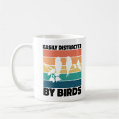 Mug Facilement Distrait Par Les Oiseaux Anniversaire O (Gauche)
