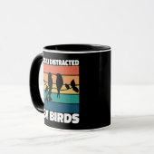 Mug Facilement Distrait Par Les Oiseaux Propriétaire D (Devant gauche)