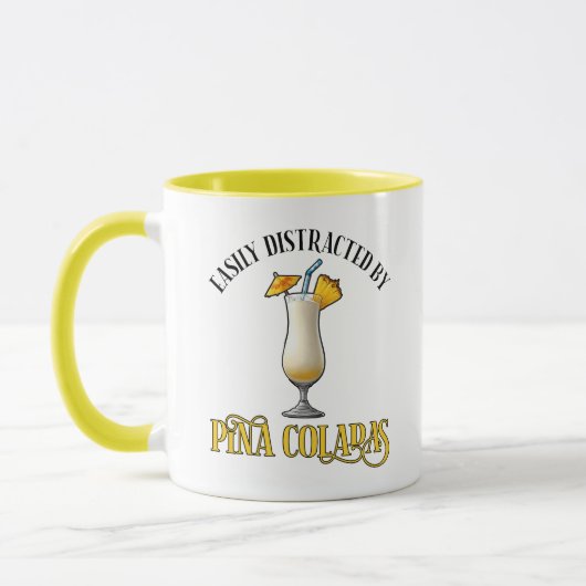 Mug Facilement Distrait Par Les Pina Coladas (Gauche)