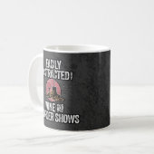Mug Facilement distrait par les spectacles de vin et d (Devant gauche)