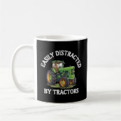 Mug Facilement Distrait Par Les Tracteurs (Gauche)