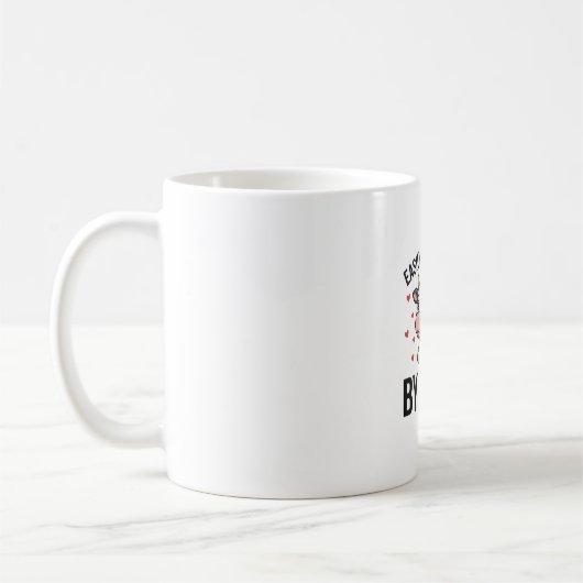 Mug Facilement distrait par les vaches Graphique de va (Gauche)